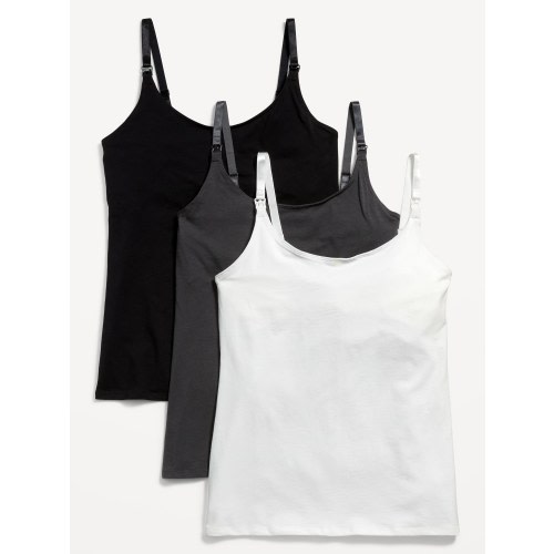 Maternity First Layer Nursing Cami Top 3-Pack | Old Navy