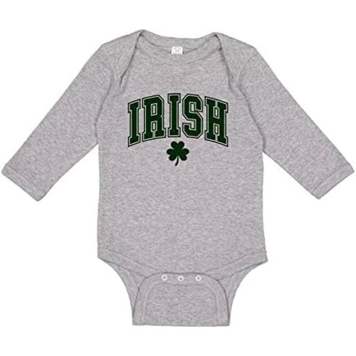 Varsity Irish Long Sleeve Baby Infant Bodysuit