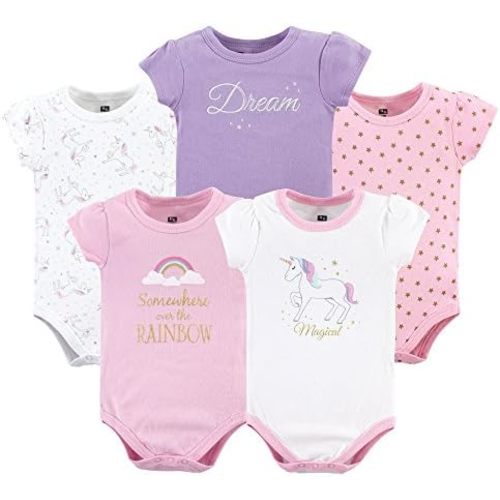 Hudson Baby Unisex Baby Cotton Bodysuits