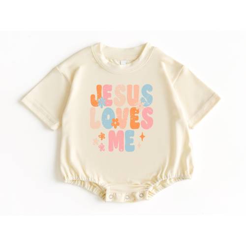Jesus Easter T Shirt Bubble Romper Easter Baby Outfit, Baby Girl Easter Outfit, Baby Bodysuit, Easter Baby Outfit, Easter Shirt, Baby Gift