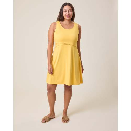 Penelope Crossover Nursing Dress | Citrus - Kindred Bravely