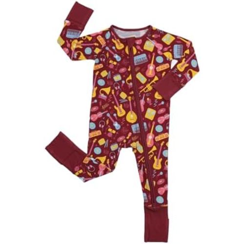 Jazz Instruments Bamboo Viscose Baby Pajamas