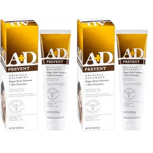 A+D Original Ointment, 4 Ounce (Pack of 2)