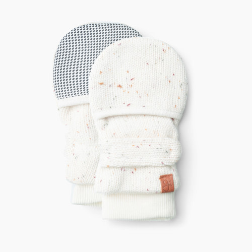 Goumi Kids Mountain Collection Organic Cotton Knit Mitts - Cascades, 0-3m