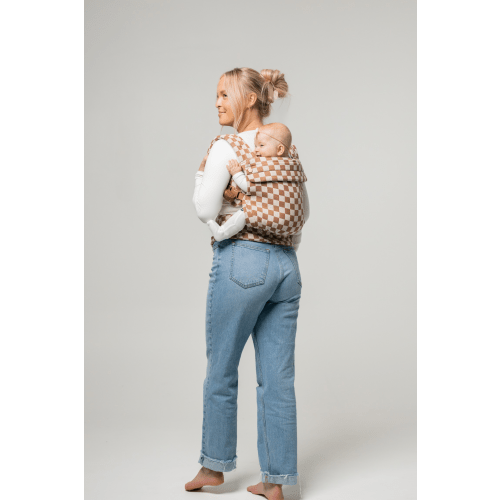The Monarch Carrier - Mocha Check – Mabē