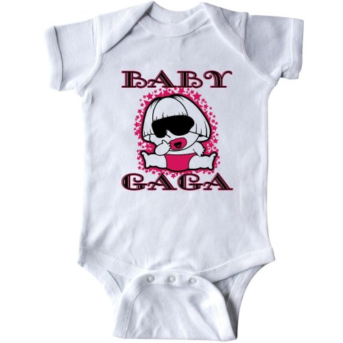 Baby Gaga Baby Bodysuit By Inktastic