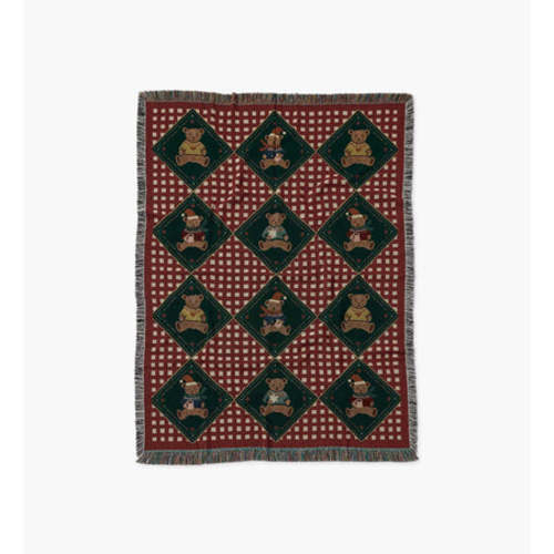 Woven Blanket - Beary Christmas