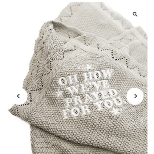 Oh How We've Prayed For You Knit Blanket – OUR HOUSE ABOVE