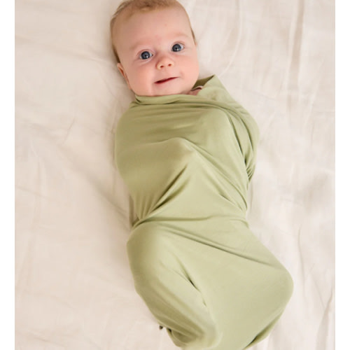 Baby Jersey Wrap-Sage