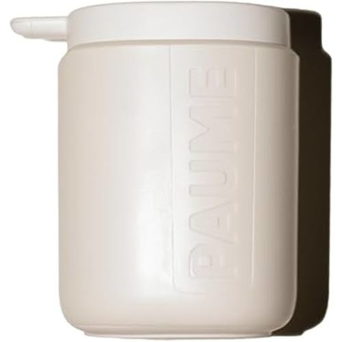 PAUME Signature Refillable Hand Sanitizer Pump, Stylish & Modern Dispenser for Kitchen, Nursery, or Bathroom, Sold Empty
