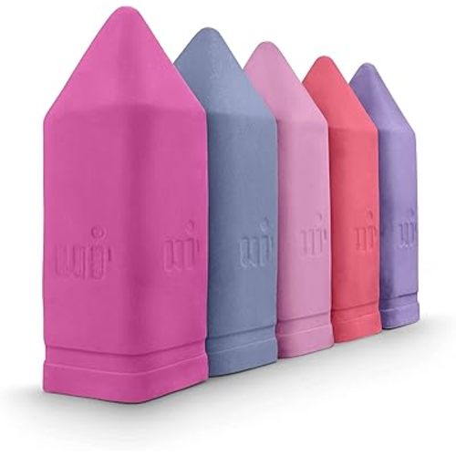 Urban Infant Non-Toxic Sidewalk Chalk for Toddlers and Kids - Washable Outdoor Jumbo Chalk - Berry Land