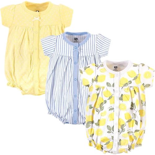 Hudson Baby Unisex Cotton Rompers