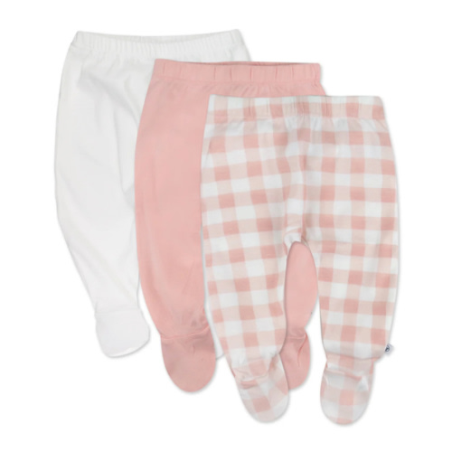 3-Pack Organic Cotton Footed Pants | Honest Baby Clothing