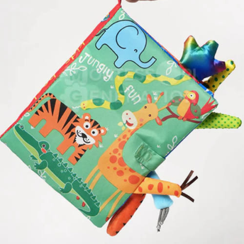 Buy Montessori Baby Soft Sensory Book Online I Montessori Generation