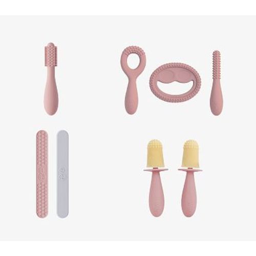 EZPZ Pre-Feeding Essentials Kit, Blush