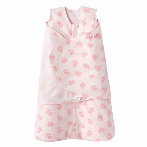 Rose Toss Blush Cotton Swaddle - Newborn | HALO
