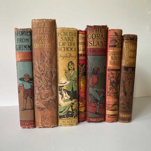 Antique Illustrated Children's Book - Early 1900s Classic Literature