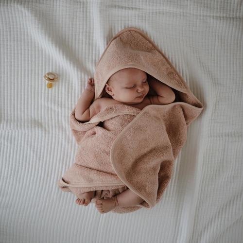 Mushie, Baby Hooded Towel | Zola Baby