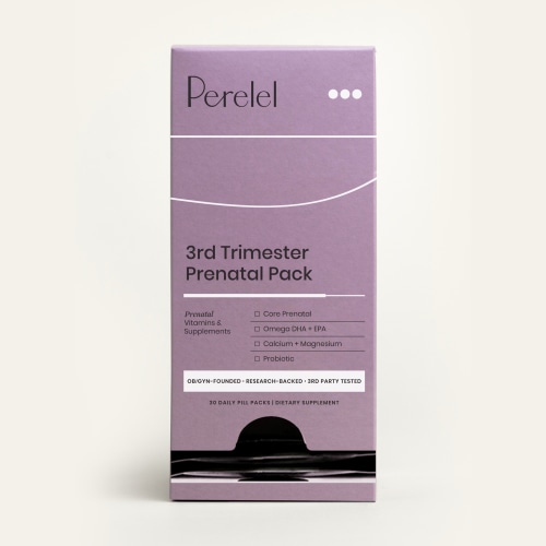 Best Prenatal Vitamins for Third Trimester | Third Party Tested | Perelel