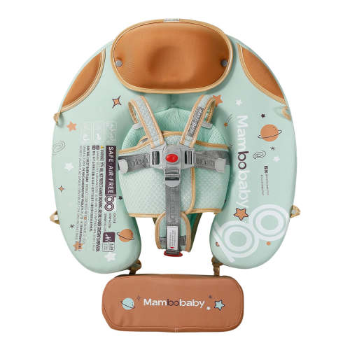 Mambobaby Air-Free Pool Float with Flat Canopy