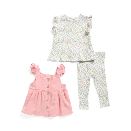 Infant Girls 3pc Floral Play Set | Baby | Marshalls