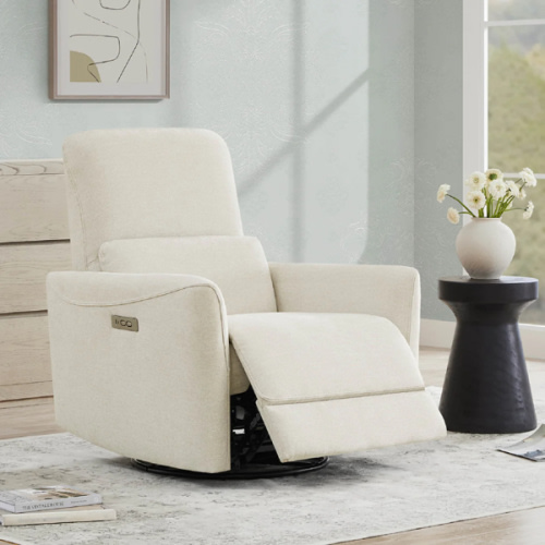 Tracee Power Swivel Nursery Glider Recliner