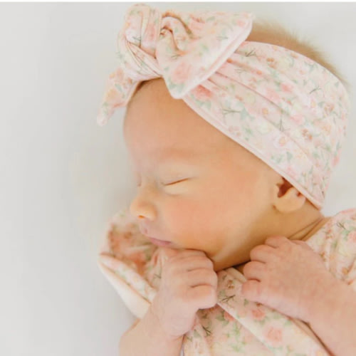 HEADWRAP - XS Classic brushed, dusty roses