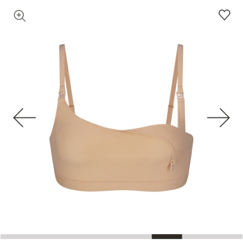 FITS EVERYBODY MATERNITY NURSING SCOOP BRALETTE | CLAY