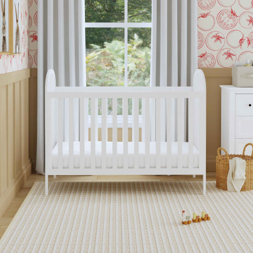 daVinci Beau 3-in-1 Convertible Crib - White