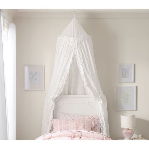 Gingham Ruffle Canopy
