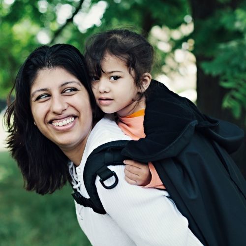 BabyWearing Fleece-lined Cover - PLAIN BLACK – BundleBean