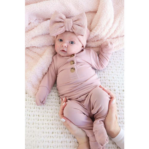 2pc Mulberry Bamboo Sets for Girls (NB-3 Months)