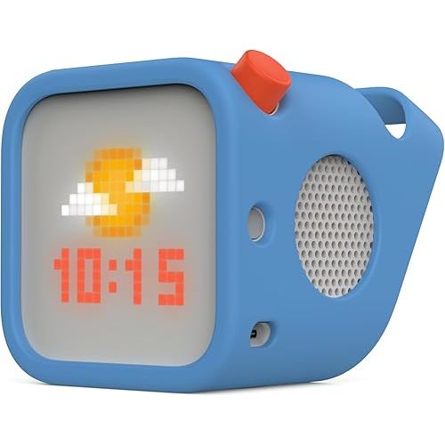Yoto Player (3rd Gen.) + Adventure Jacket Blue Bird – Kids Bluetooth Audio Speaker, All-in-1 Screen-Free Device Plays Stories Music Podcasts Radio White Noise Thermometer Nightlight Ok-to-Wake Clock