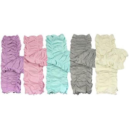 Bowbear Set of 5 Baby & Toddler Leg Warmer Collection Premium Value Pack