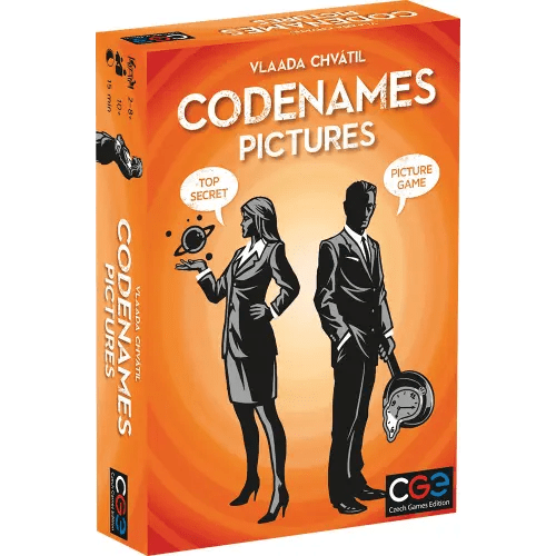 Codenames: Pictures | CGE Board Game | Family-Friendly Spy Word Association Game