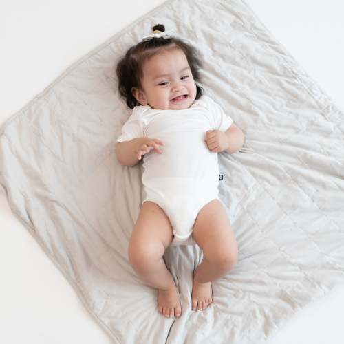 Bamboo Baby Blanket in Oat | 1.0 TOG | Kyte Baby