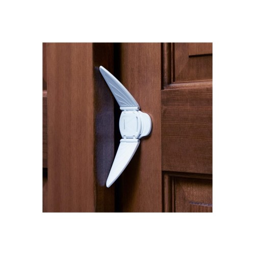 Toddleroo by North States - Sliding Door & Window Lock for Baby Proofing: Sliding Door Lock for Child Safety - Pack of 1 - White