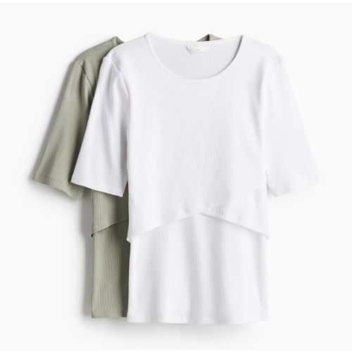H&M 2-pack Before & After Nursing Tops