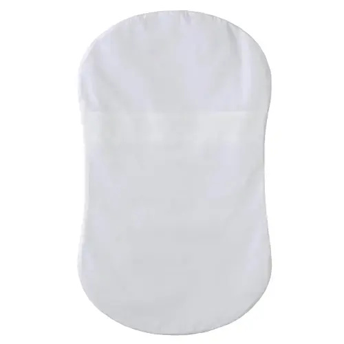 HALO - BassiNest Fitted Sheet 100% Cotton | White