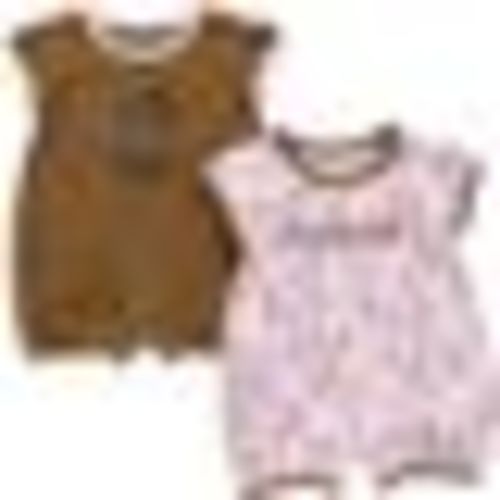 Carhartt Short-Sleeve Floral Romper 2PC Set