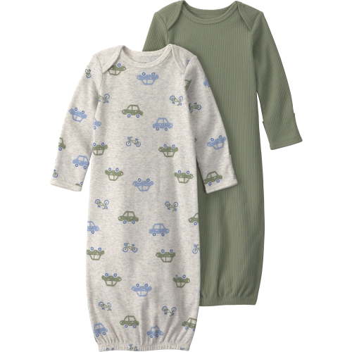 Carter's Child of Mine Baby Gown, 2-Pack, Sizes Newborn-0/3 Months