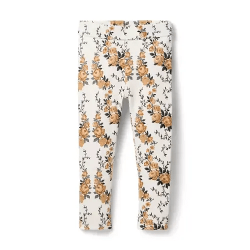 Girl Jet Ivory Floral Floral Ponte Pant by Janie and Jack