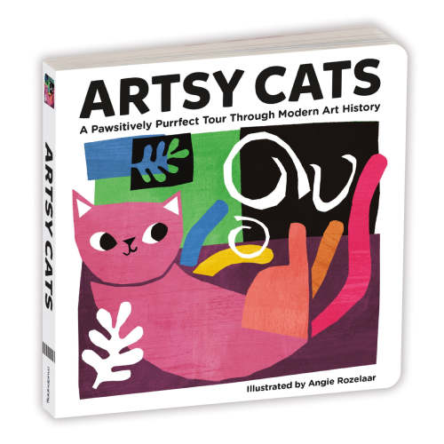 Artsy Cats Board Book - Mudpuppy