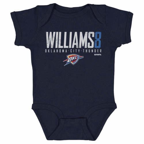 Jalen Williams Baby Clothes | Oklahoma City NBA & NBPA Kids Baby Onesie | 500 Level – 500 LEVEL