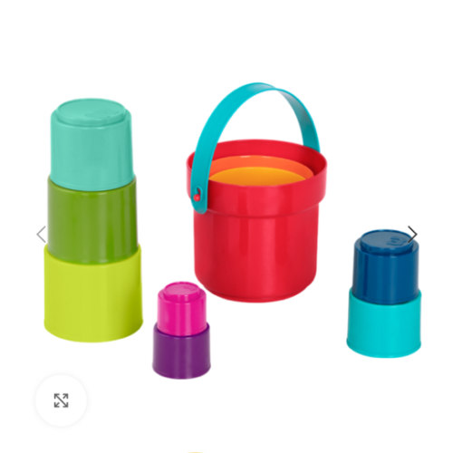Stack Up Cups | Stacking Toy for Toddlers | Battat