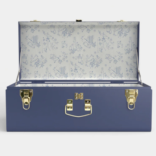 The World of Peter Rabbit™ Petite Trunk - Navy / Hide and Seek Cream / Embroidery