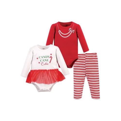 3Pc Long Sleeve Bodysuit and Pant