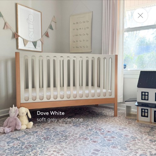 Newton Galileo Convertible Crib - White
