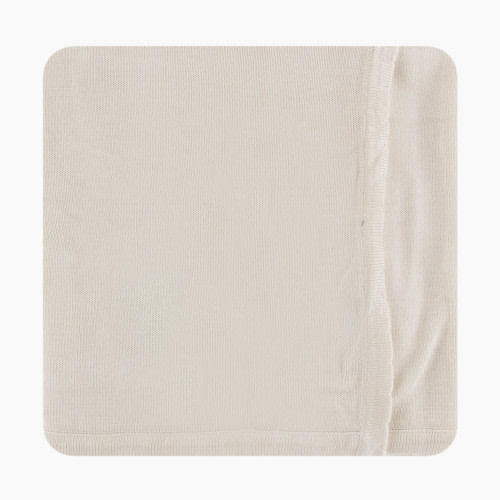 KicKee Pants Knitted Stroller Blanket - Natural, One Size