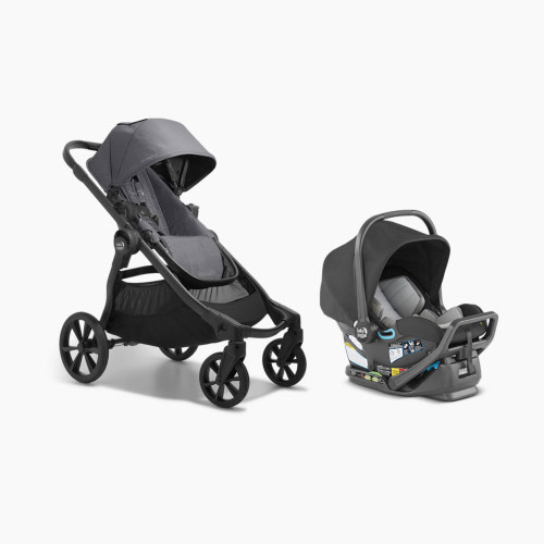 Baby Jogger City Select 2 Single-to-Double Modular Travel System - Radiant Slate